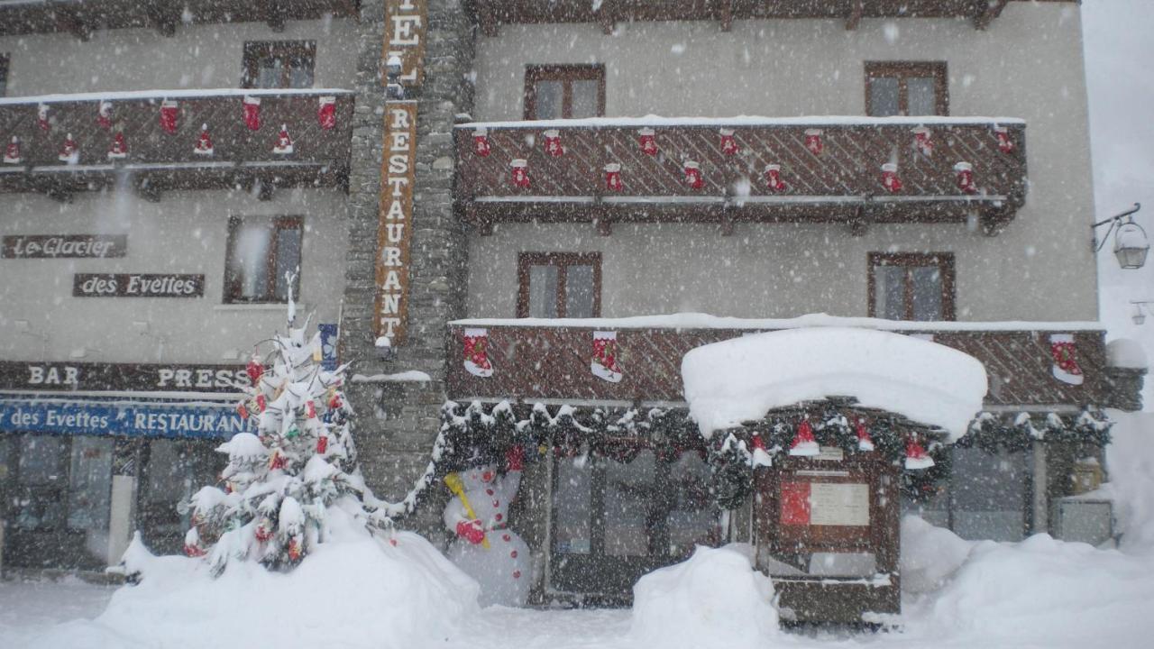 Hotel Du Glacier Des Evettes بونيفال سور آرك المظهر الخارجي الصورة