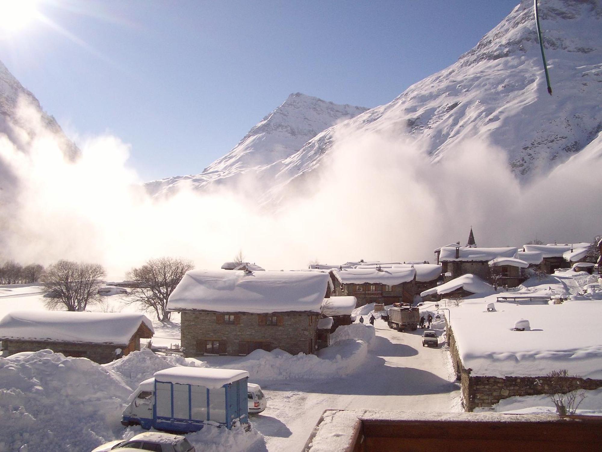 Hotel Du Glacier Des Evettes بونيفال سور آرك المظهر الخارجي الصورة